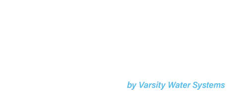 teh spartan by varsity water systems text logo