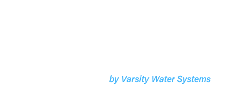 white logo for the oracle by varsity water systems filter